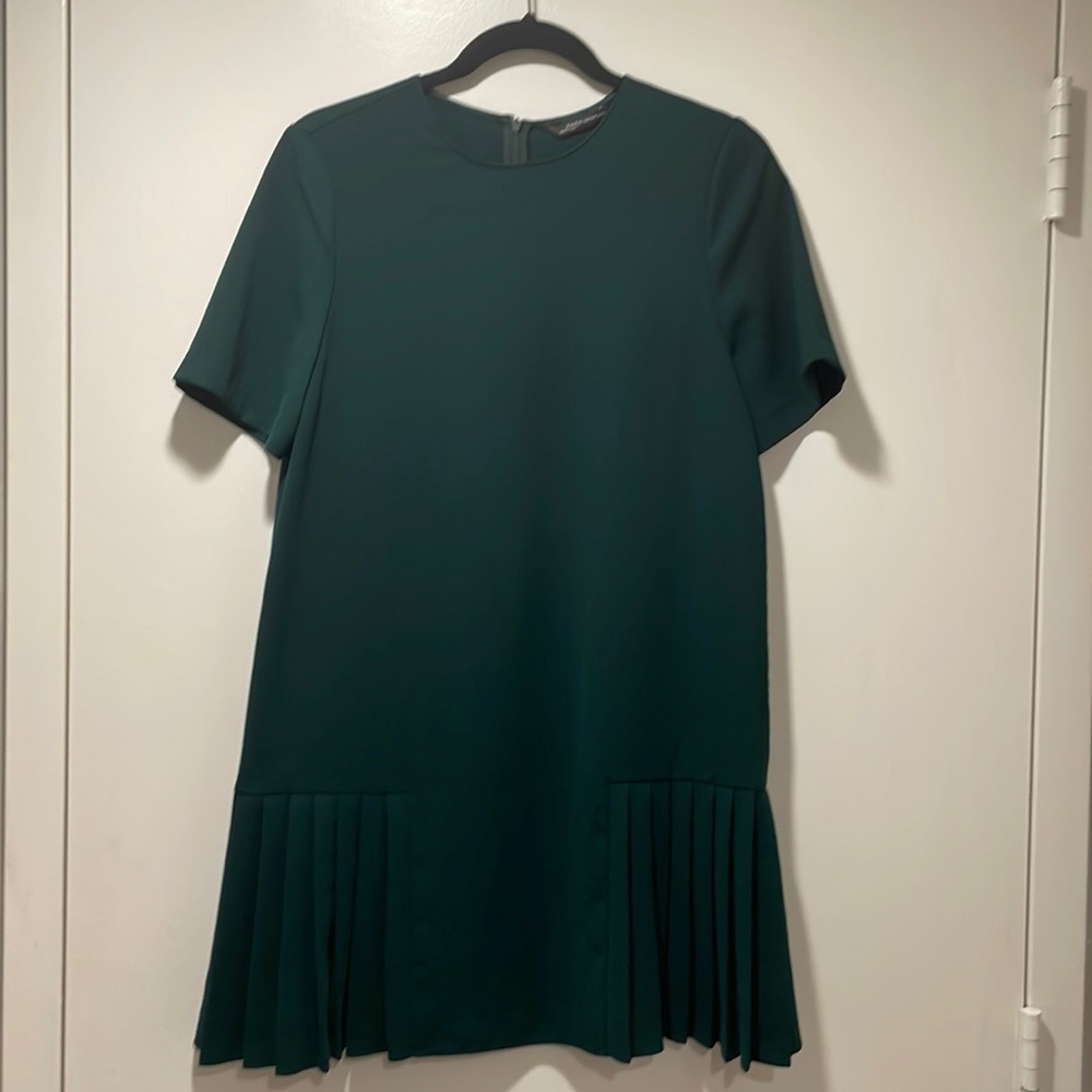 Zara green dress